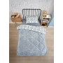 ETE HOMETEX TEK KİŞİLİK LÜX WELSOFT YORGAN AKSU GRİ 155X215CM 8696474231932